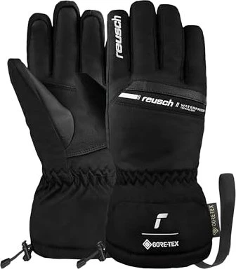 Reusch Sprint Gore-Tex Skihandschuhe schwarz/weiß (Junior)