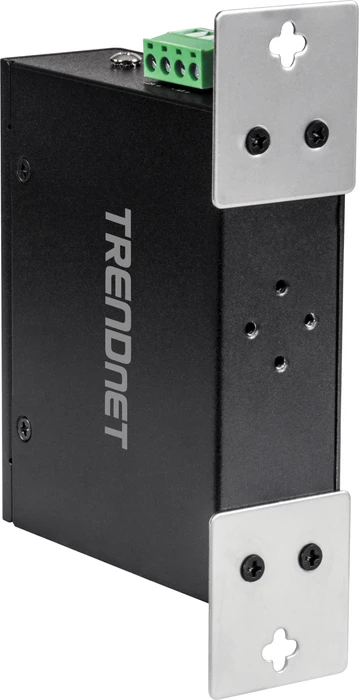 TRENDnet TI Hardened Industrial Railmount Switch, 5x RJ-45