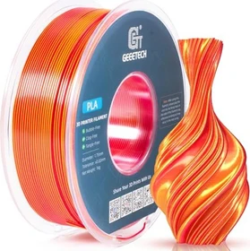 Geeetech PLA Silk, Dual gold & red, Spule, 1.75mm, 1.00kg