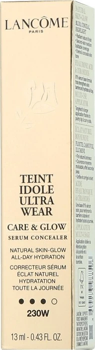 Lancôme Teint Idole Ultra Wear Care & Glow Serum Concealer 230W, 13ml