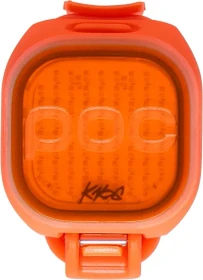 POC x Knog Mini Helmlampe fluorescent orange