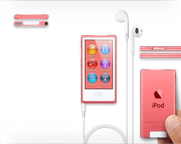 Apple iPod nano 16GB pink [7G]