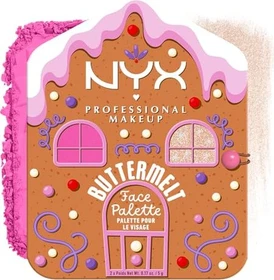 NYX Gingerbaddie Land Buttermelt Face Palette light/medium, 10g