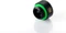 Bitspower Touchaqua Verlängerung G1/4" auf G1/4", Glorious Black, 2er-Pack Vorschaubild