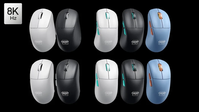 Cherry Xtrfy M64 Wireless blau, USB