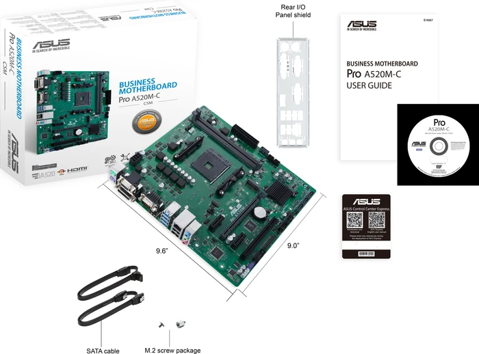ASUS Pro A520M-C/CSM (AMD AM4)