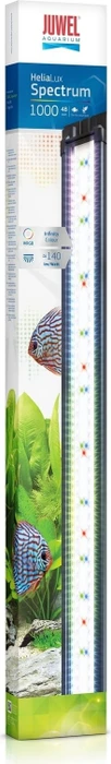 Juwel HeliaLux Spectrum, EasyFit WRGB Aquarienbeleuchtung mit getrennt steuerbaren Farbkanälen und optionaler Simulation von Tagesverlauf und Wetter