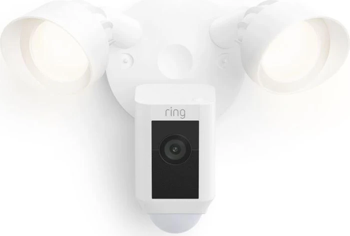Ring Floodlight Cam Wired Plus, weiß