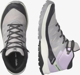 Salomon Outrise Mid GTX gull/orchid bloom/black (Damen)