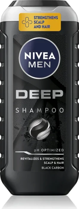 Nivea MEN Deep Shampoo, 250ml