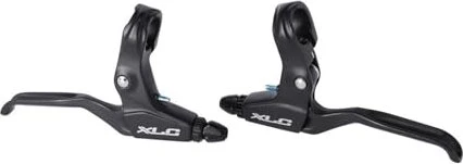 XLC BL-V04 3-Finger Bremshebel Set schwarz/silber