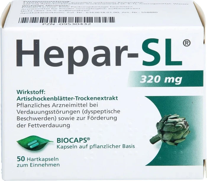 Hepar SL 320 mg, 50 St