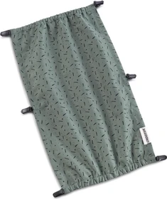 Croozer Kaaos Kid Einsitzer Fahrradanhänger Sonnenschutz jungle green/black