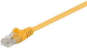 MicroConnect Patchkabel, Cat5e, U/UTP, RJ-45/RJ-45, 3m, gelb