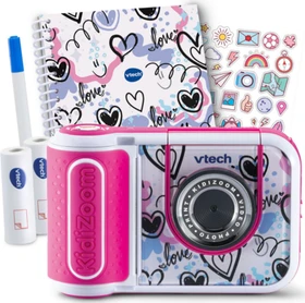 VTech KidiZoom Print Cam pink Scrapbook Bundle