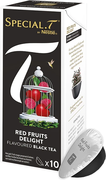 Nestlé Special.T Red Fruits Delight Teekapseln, 10 Stück
