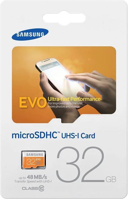 Samsung EVO R48 32GB, UHS-I, Class 10