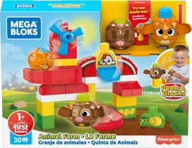Mattel Mega Bloks Fisher-Price First Builders Guck-Guck Tierfarm