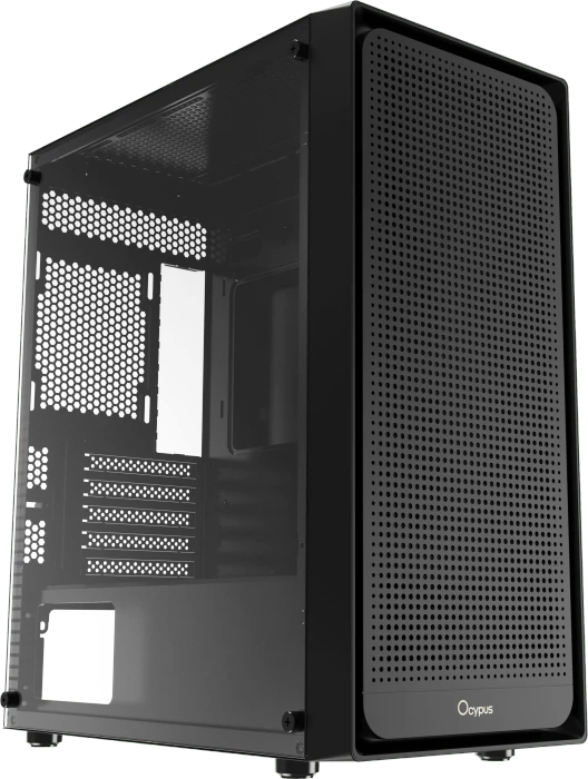 Ocypus Gamma C50, schwarz, Glasfenster