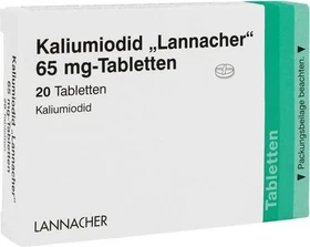 Kaliumiodid Lannacher 65mg Tabletten, 20 Stück