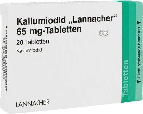 Kaliumiodid Lannacher 65mg Tabletten, 20 Stück