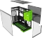 Geometric Future Model 5 Black/Green, Glasfenster Vorschaubild