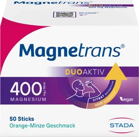 Stada Magnetrans duo-aktiv 400mg Direktgranulat Sticks, 50 Stück