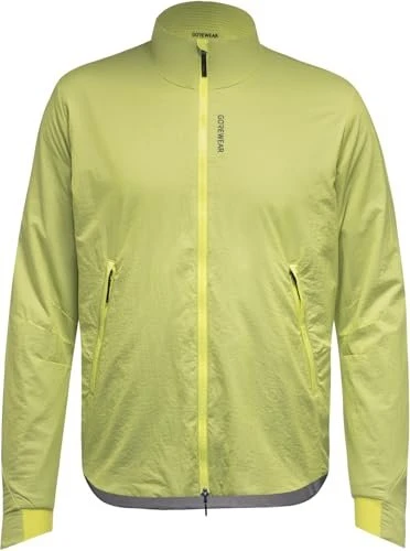 Gore Wear Concurve Windstopper Laufjacke lime yellow (Herren)