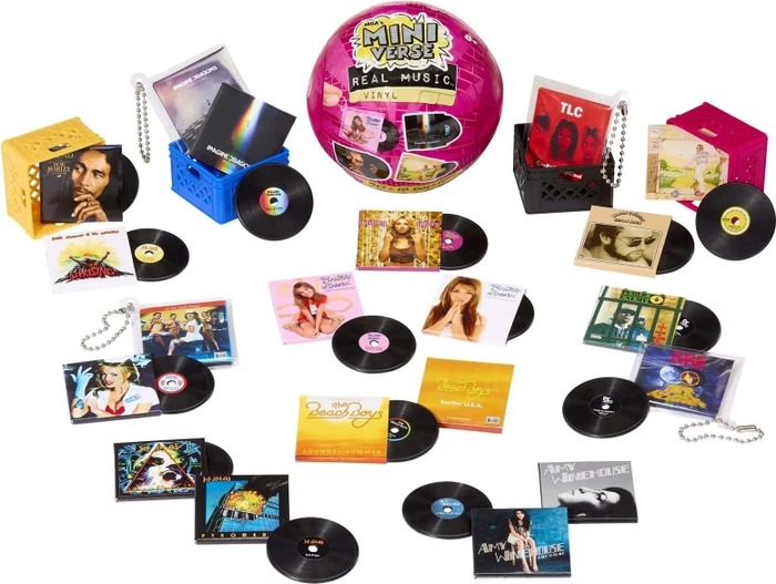 MGA Entertainment MGA's Miniverse - Real Music Vinyl - Mini Playable Vinyl Records (247906)