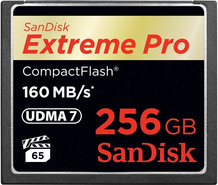 SanDisk Extreme PRO, CompactFlash Card, Rev-S