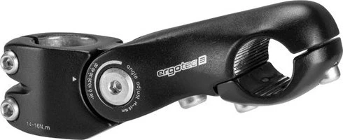 Ergotec Kobra Vario Ahead 25.4mm/28.6mm -10° - +60° Vorbau 100mm schwarz