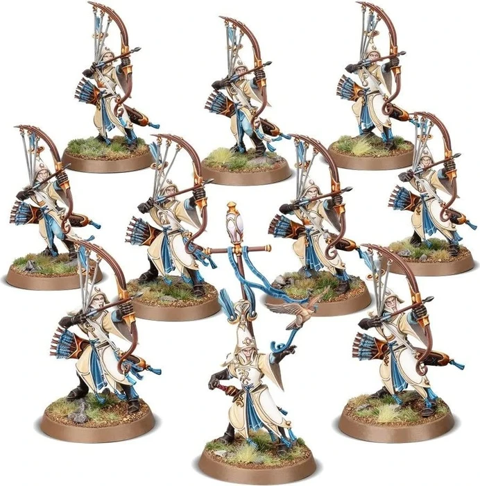 Games Workshop Warhammer Age of Sigmar - Lumineth Realm-Lords - Vanari Auralan Sentinels
