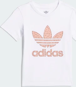 adidas Animal Graphic Print T-Shirt kurzarm weiß (Junior)