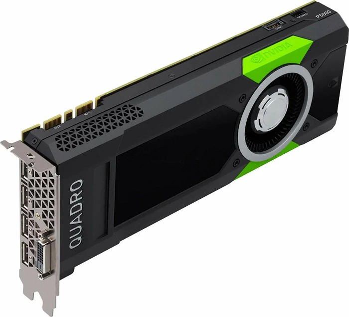 HP Quadro P5000, 16GB GDDR5X, DVI, 4x DP