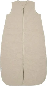 Meyco Pre-Washed Musselin Jumper Schlafsack Gr.80, 2TOG, 9-18M sand