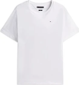 Tommy Hilfiger Roundneck Flag T-Shirt kurzarm weiß (Herren)