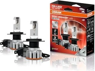 Osram Night Breaker LED Start H4, 2er-Pack Box