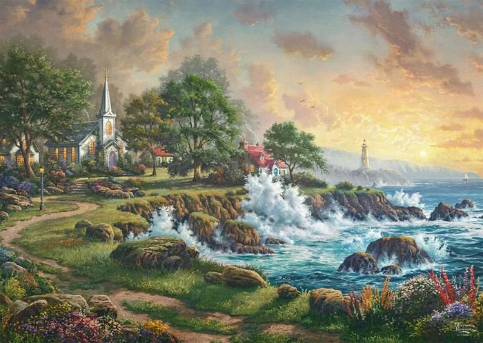 Schmidt Spiele Thomas Kinkade Kleinod am Meer