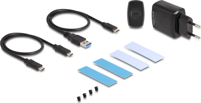 DeLOCK 2x M.2 SSD, USB-C 3.2