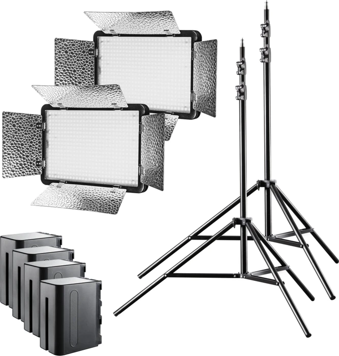 Walimex Pro LED Versalight 500 Bi Color Set (22040)