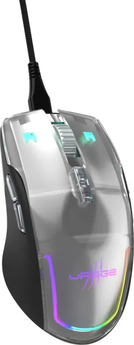 Hama uRage Reaper 515 Illuminated Gaming Mouse schwarz/transparent, USB