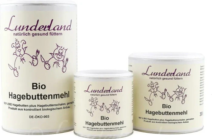 Lunderland Bio-Hagebuttenmehl, 600g