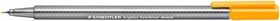 Staedtler triplus fineliner 334 0.3mm neonorange