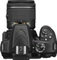 Nikon D3400 schwarz mit Objektiv AF-P DX 18-55mm 3.5-5.6 G VR Vorschaubild