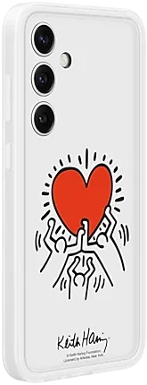 Samsung Flipsuit Case für Galaxy S24+ weiß