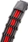 CableMod C-Series Pro ModMesh 12VHPWR for Corsair, 3x 8-Pin PCIe Stecker auf 16-Pin PCIe 5.0 12VHPWR Stecker, Adapterkabel, carbon/rot, 60cm Vorschaubild