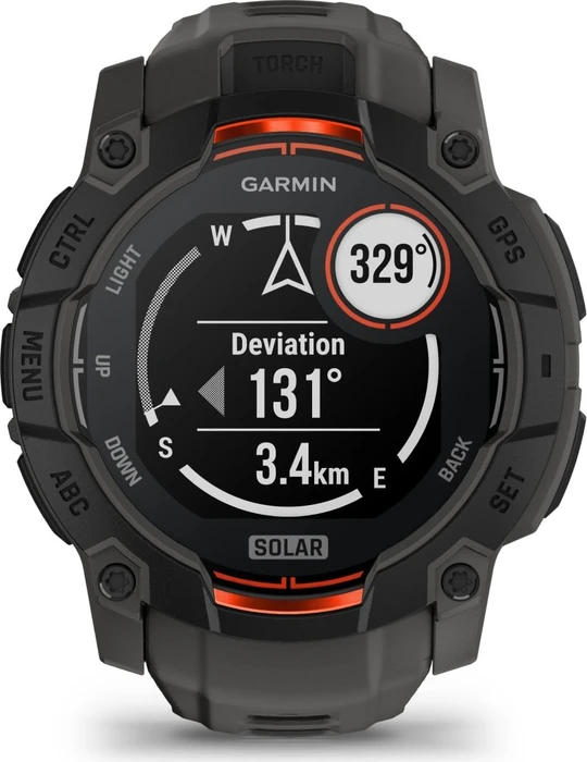Garmin Instinct 3 Solar 50mm black/charcoal