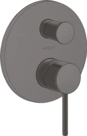 Hansgrohe Axor Starck Wannenmischerarmatur mit Pingriff und Sicherung brushed black chrome