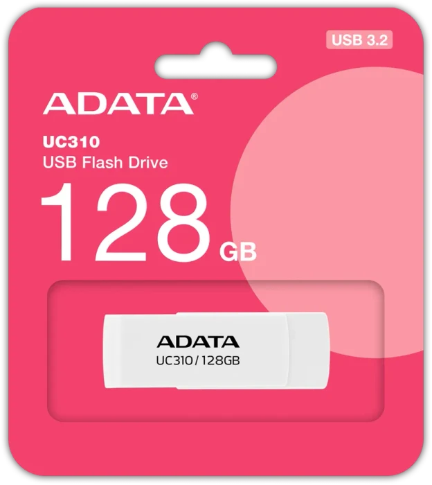 ADATA UC310 USB-A 128GB weiß, USB-A, USB 3.2 Gen 1×1