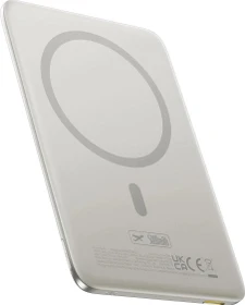 Baseus PicoGo Ultra-Slim Magnetische Powerbank 5000mAh grau
